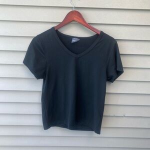 Olivia Rae Black Fitted Short Sleeve T-Shirt